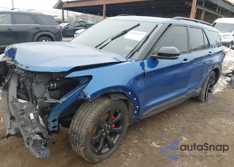 2020 Ford Explorer St from USA, damaged, VIN 1FM5K8GC6LGA00431